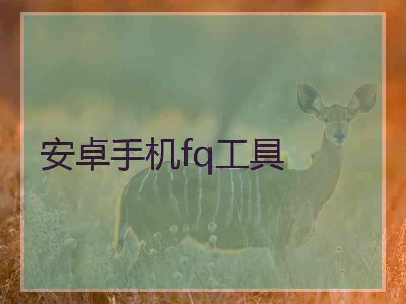 安卓手机fq工具